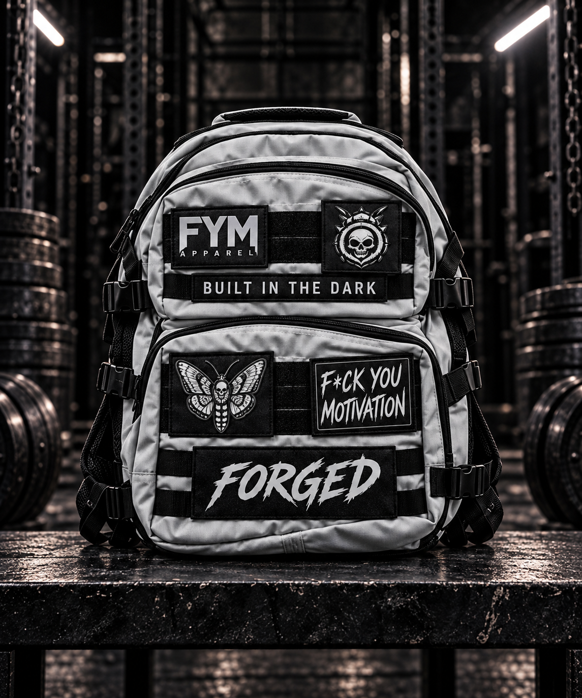 FYM 45L Gym Bag & Patch Set