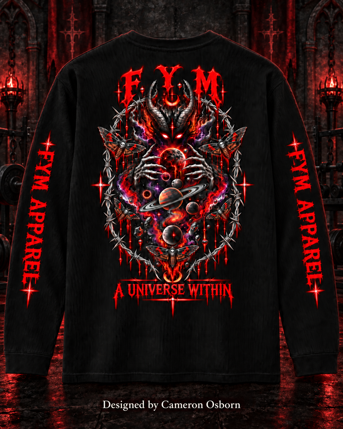 UNIVERSE LONG SLEEVE TEE