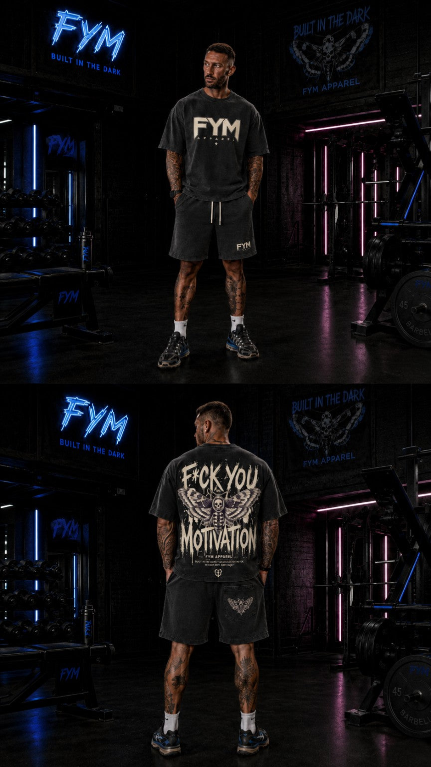 AFTERDARK Men’s Oversized Tee & Shorts Set — Pre-Order