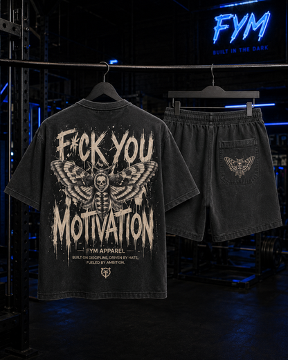 AFTERDARK Men’s Oversized Tee & Shorts Set — Pre-Order