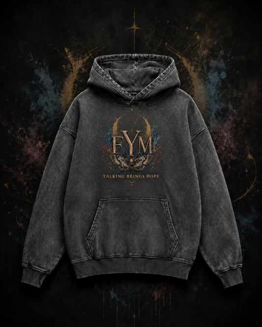 Fall Then Rise — Hoodie — Relaxed Fit