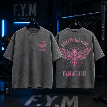DARKNESS Women’s Acid-Wash Oversized T-Shirt — Limited Release