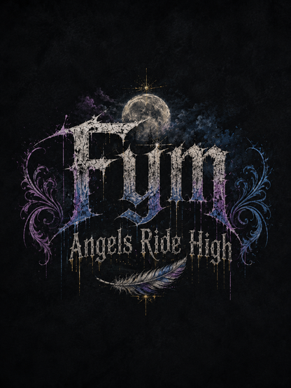 Angels Ride High - Relaxed Fit Hoodie