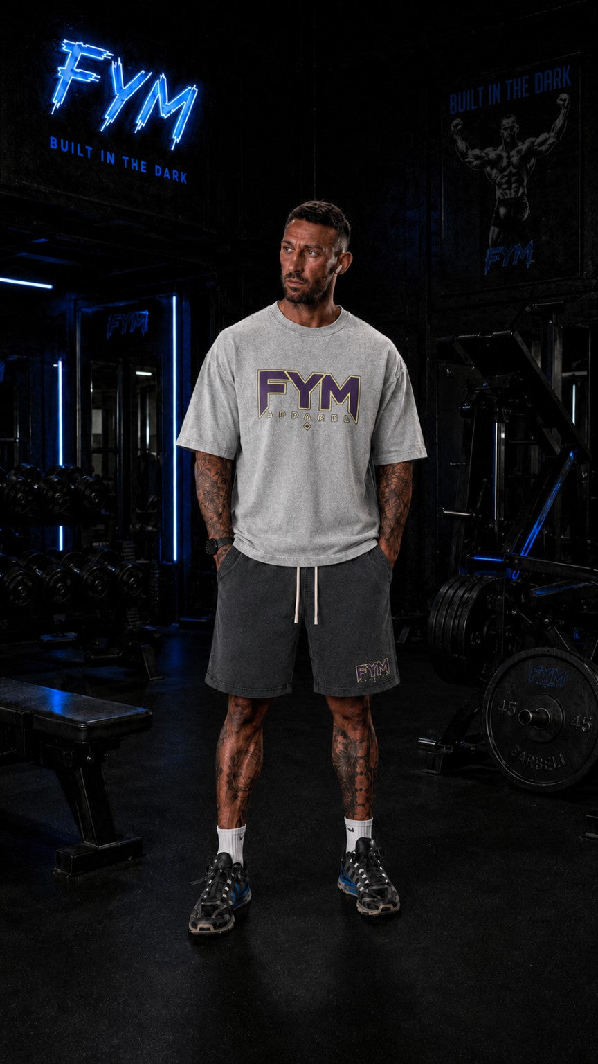 AFTERDARK Men’s Oversized Tee & Shorts Set — Pre-Order