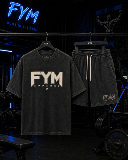 AFTERDARK Men’s Oversized Tee & Shorts Set — Pre-Order