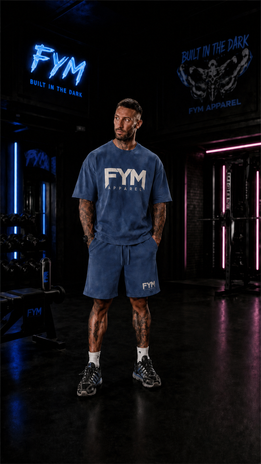 AFTERDARK Men’s Oversized Tee & Shorts Set — Pre-Order