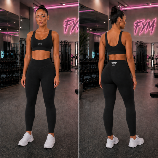 AFTERDARK Women’s Three-Piece Set — Black & White — Size Reservation