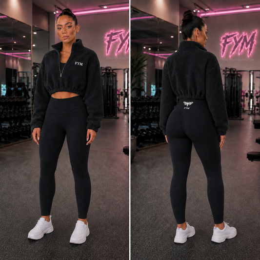 AFTERDARK Women’s Three-Piece Set — Black & White — Size Reservation