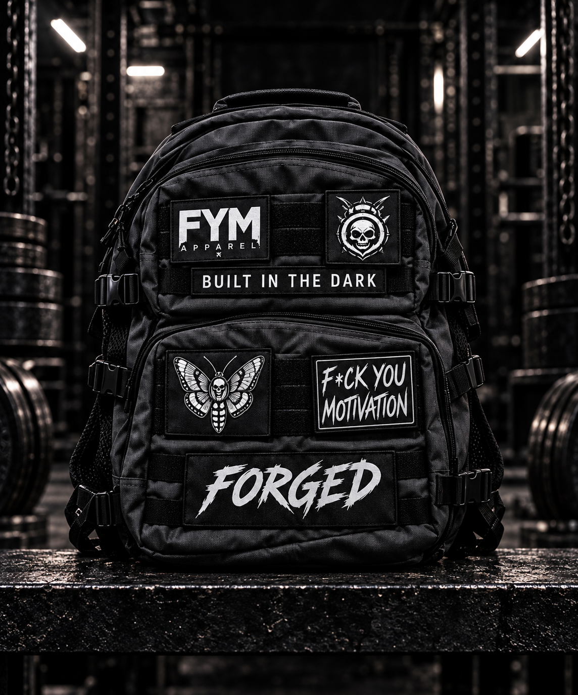 FYM 45L Gym Bag & Patch Set