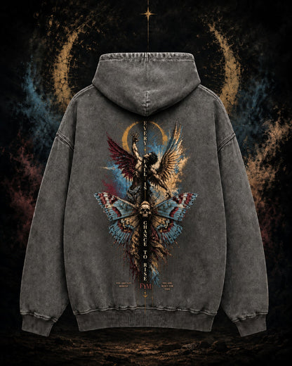 Fall Then Rise — Hoodie — Relaxed Fit