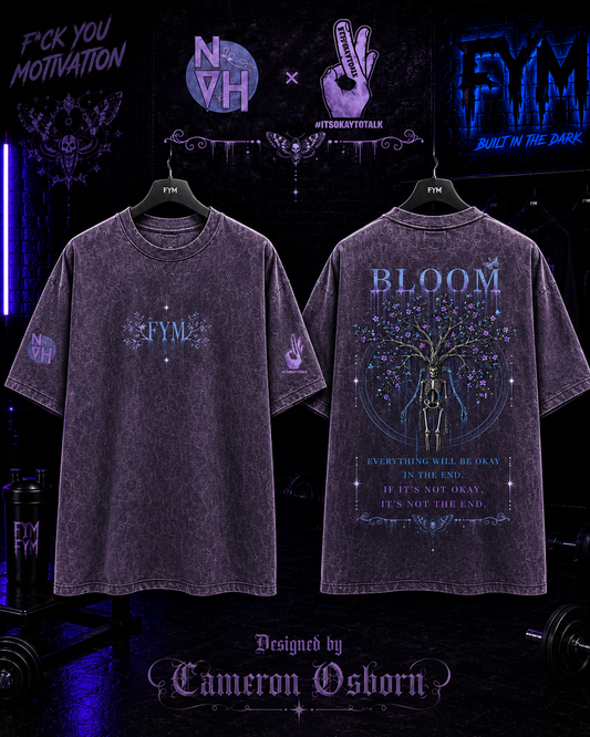 IT’S OKAY TO BLOOM — OVERSIZED TEE