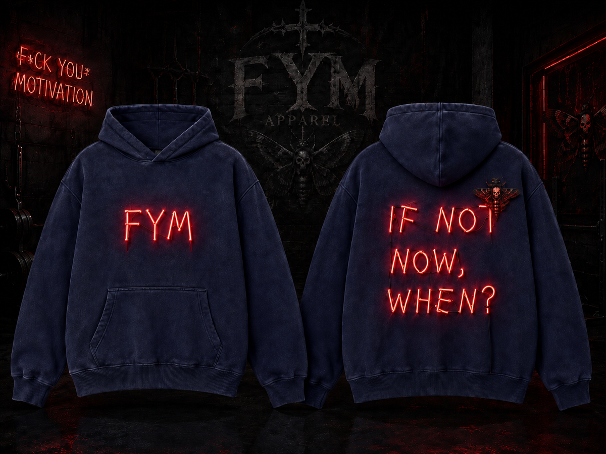 RISE MEN’S HOODIE — IF NOT NOW, WHEN?