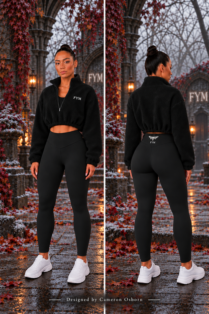 RISE WOMEN’S 3 PIECE SET — BLACK